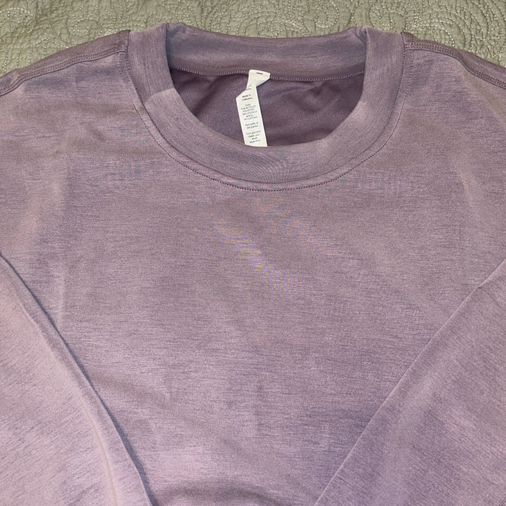 NWT Lululemon Perfectly Oversized Cropped Crew (softstreme)